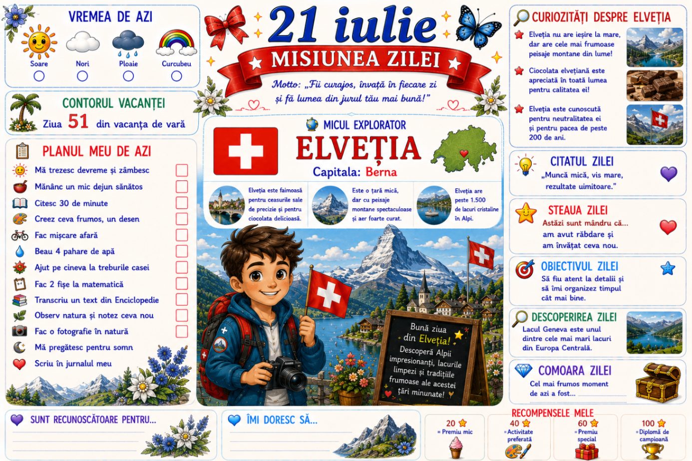 21 Iulie — Elveția