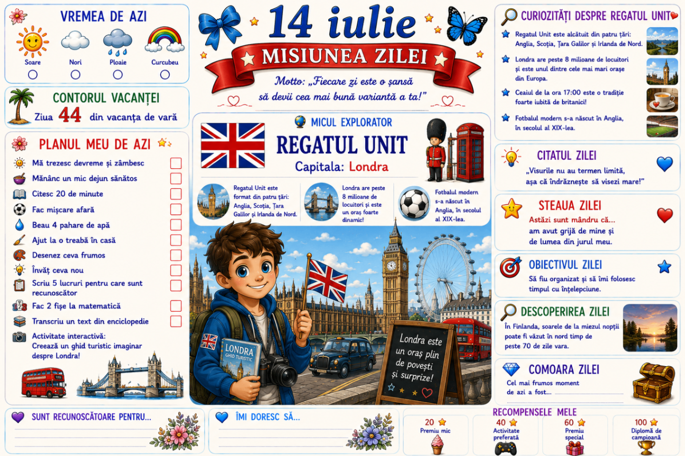 14 Iulie — Regatul Unit