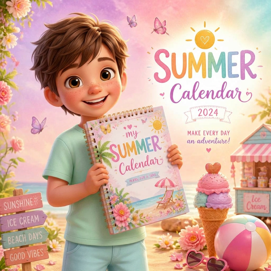 Calendar pentru băieți